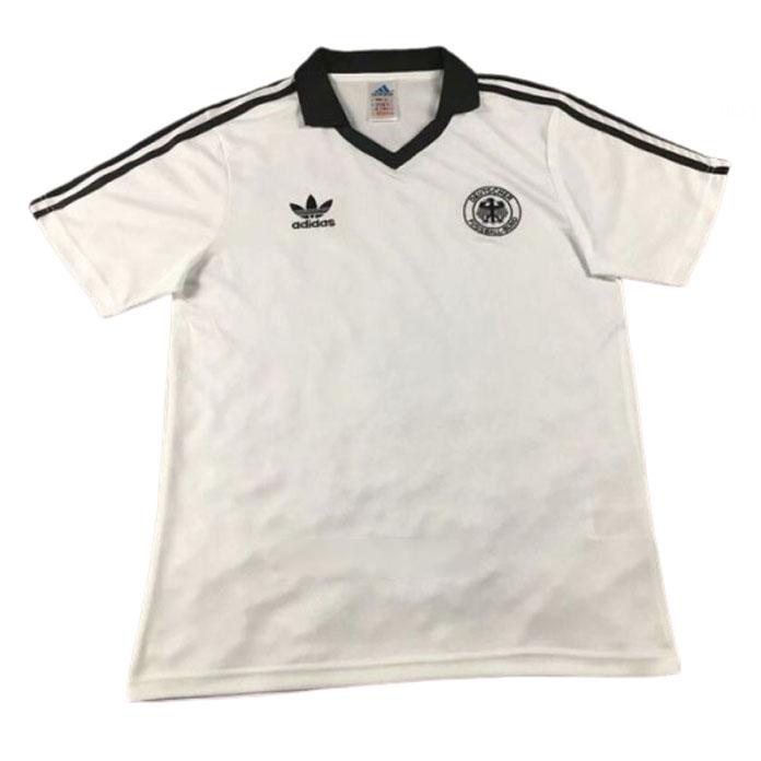 Primera Equipación Tailandia Camiseta Alemania Retro 1980